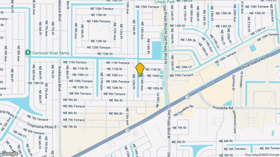 1022 NE 14th Ave Map and Location Details