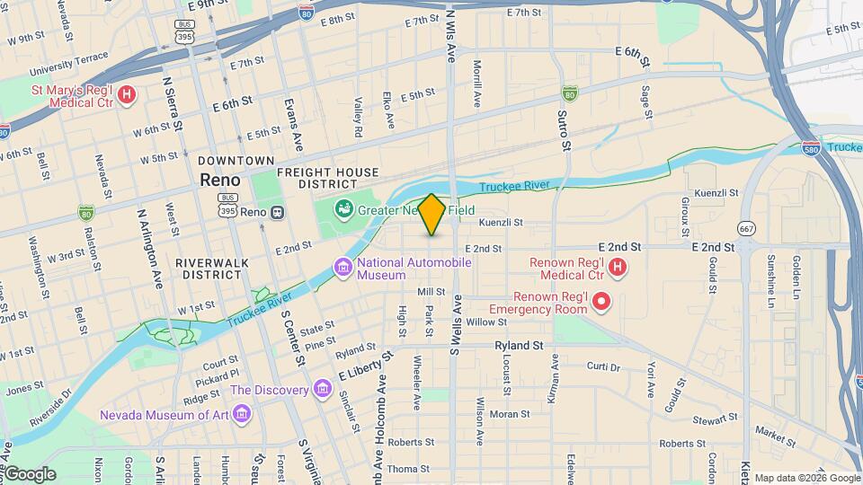 36 S Park St Map and Location Details