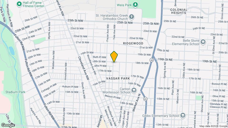 356 18th St NW Map and Location Details