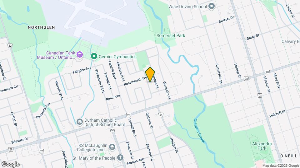 745 Glengrove St Map and Location Details