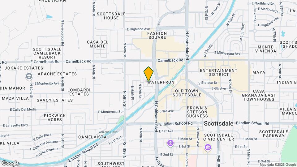 4327 N 69th Way Map and Location Details