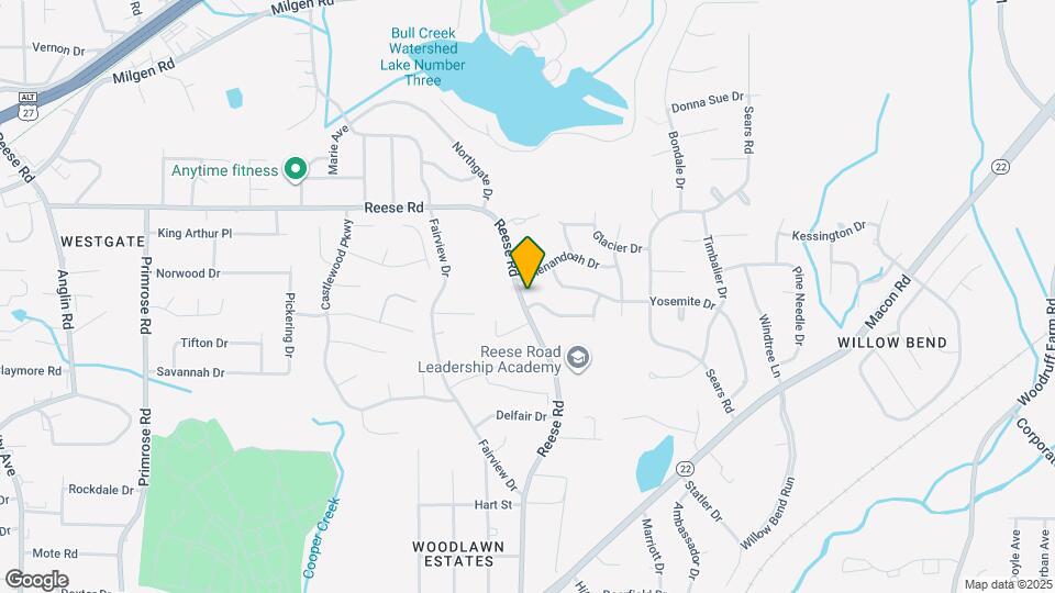 4741 Allegheny Dr Mapa y Detalles de la Ubicación