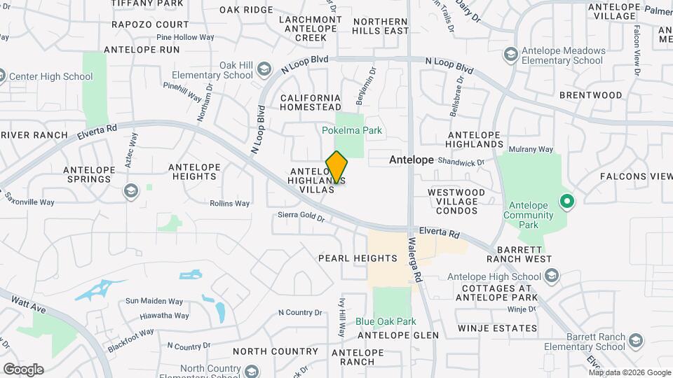 8010 Quiet Knolls Dr Map and Location Details