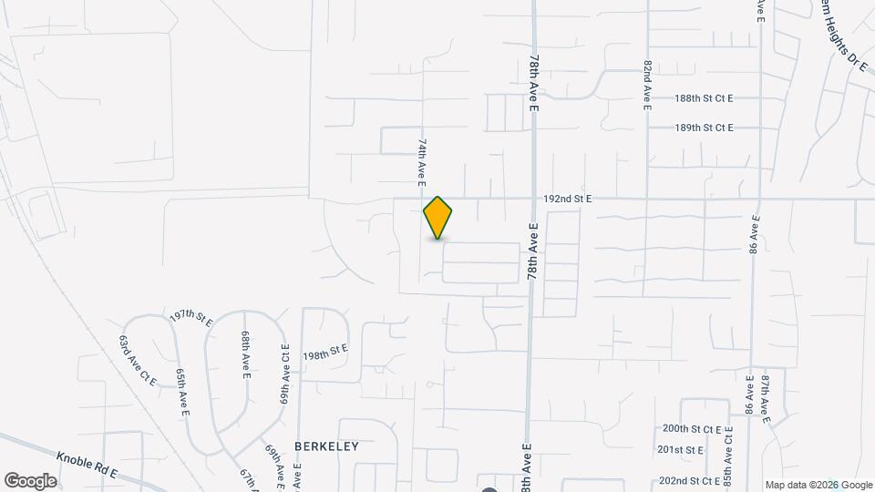 19310 75th Ave E Map and Location Details