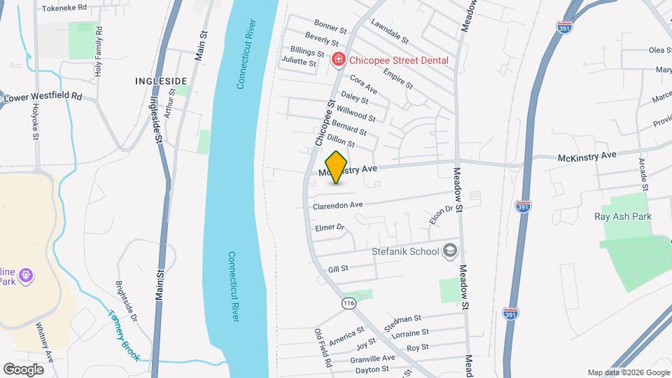 343 Chicopee St, Unit 42 Map and Location Details
