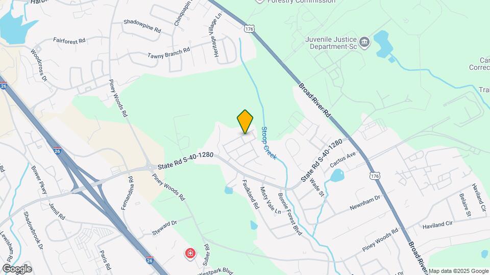 1024 Glencroft Dr Map and Location Details