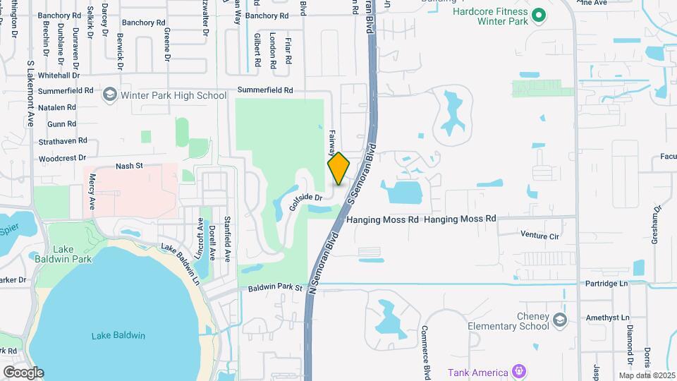 1218 Fairway Dr Mapa y Detalles de la Ubicación