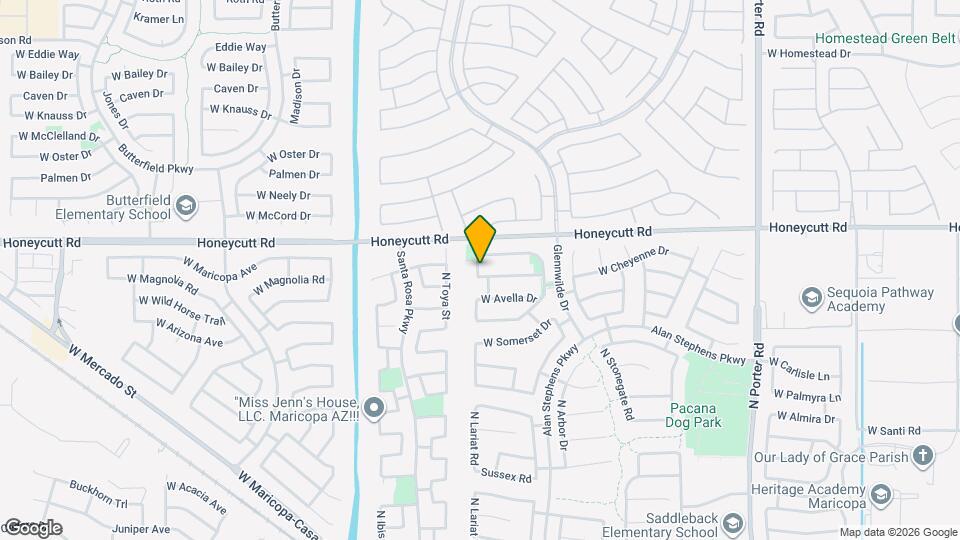 42596 W Cheyenne Dr Map and Location Details