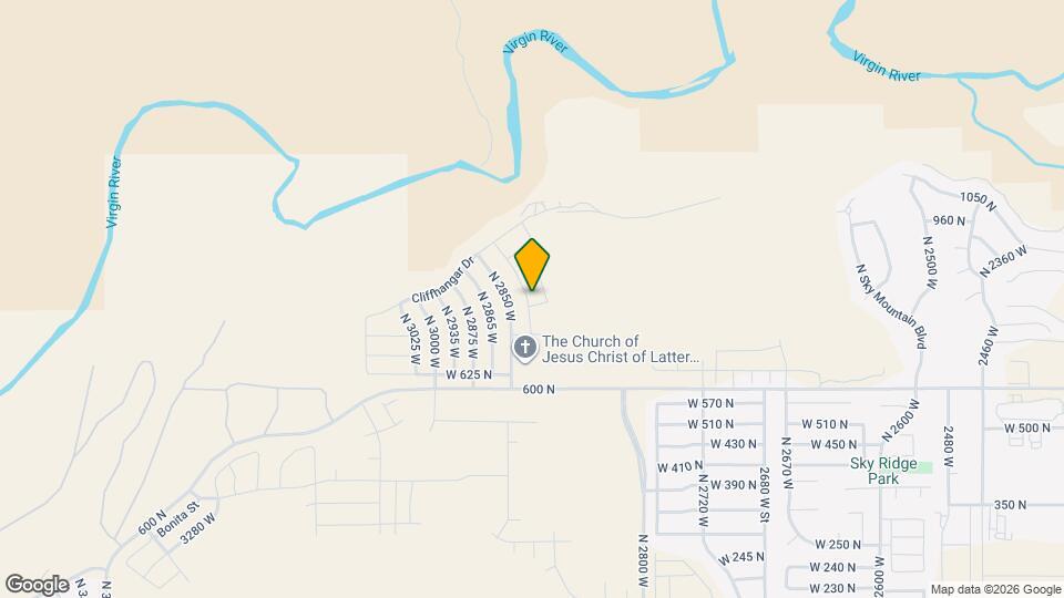 760 N 2840 W Map and Location Details