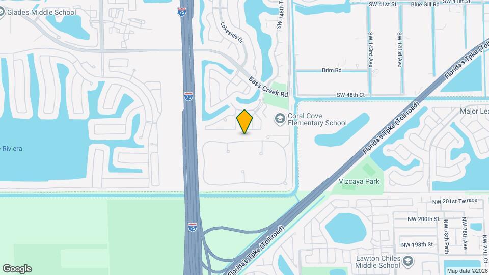 14935 SW 52nd St Map and Location Details
