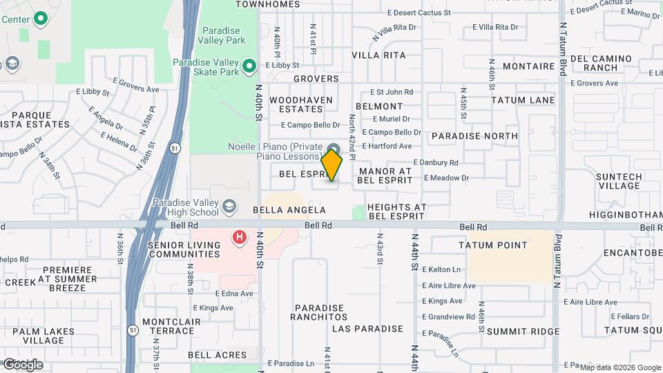 4148 E Anderson Dr Map and Location Details