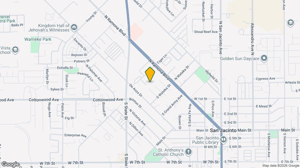 475 Camellia Way Map and Location Details