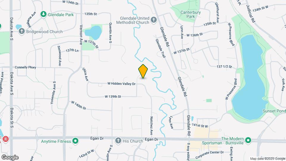 4804 W Hidden Valley Dr Map and Location Details