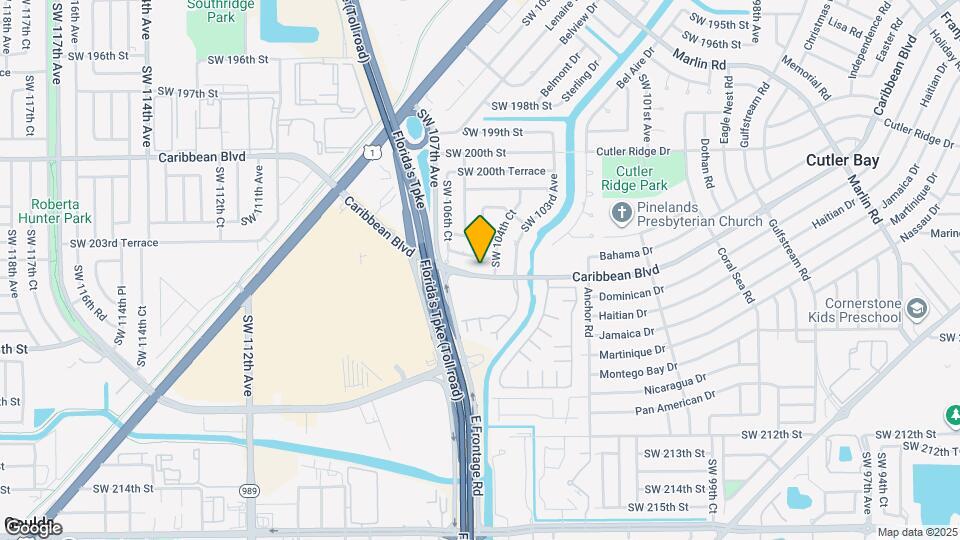 10501 Caribbean Blvd Map and Location Details