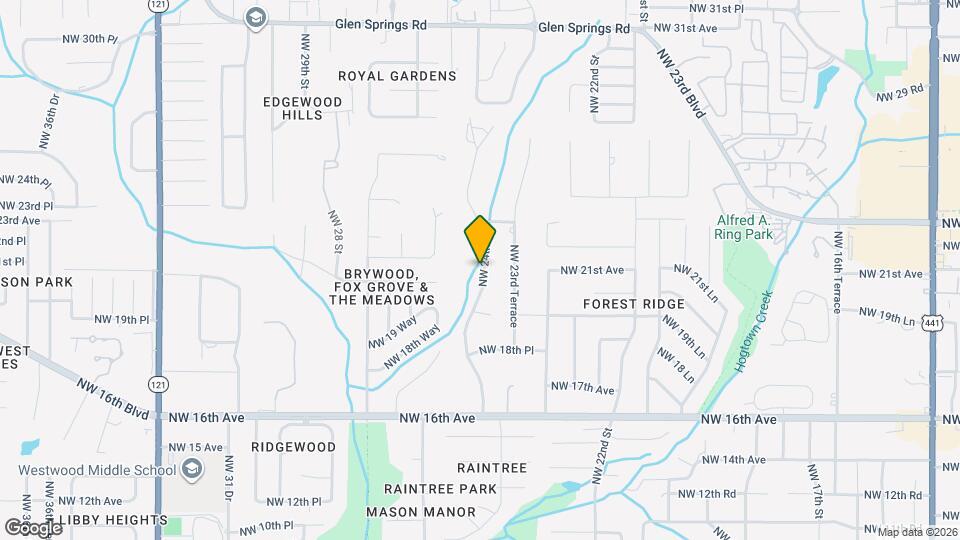 2032 NW 24th St Map and Location Details