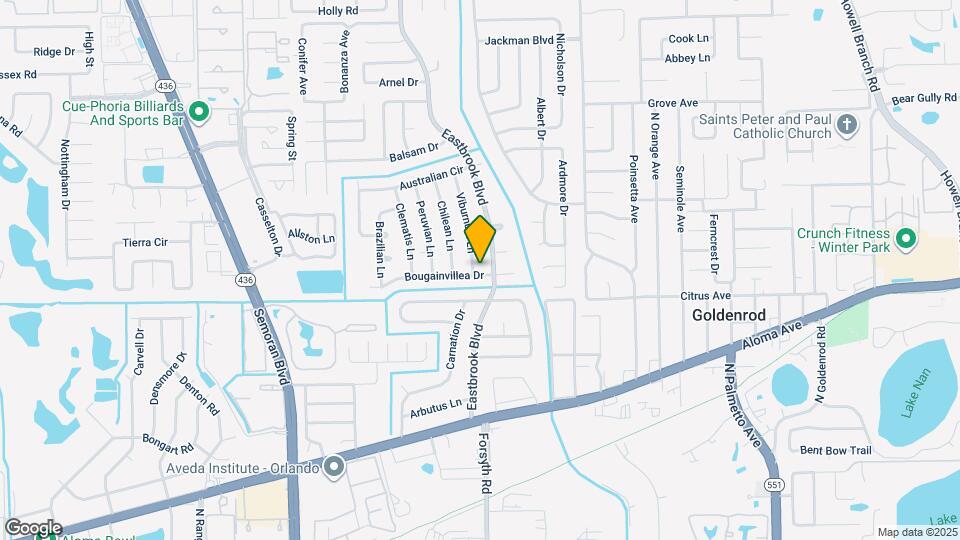 1304 Viburnum Ln Map and Location Details