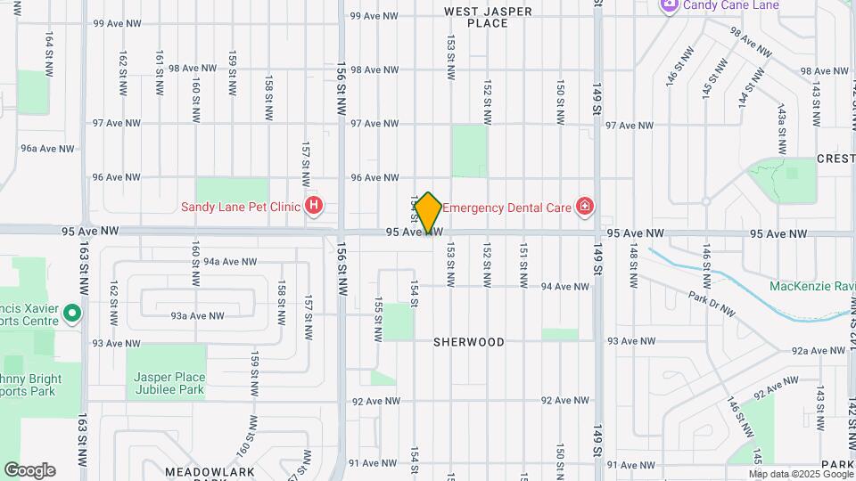 15315-15395 95 Ave NW Map and Location Details