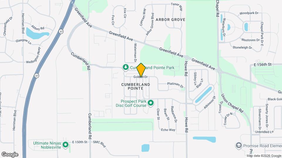 10175 Cumberland Pointe Blvd Mapa y Detalles de la Ubicación