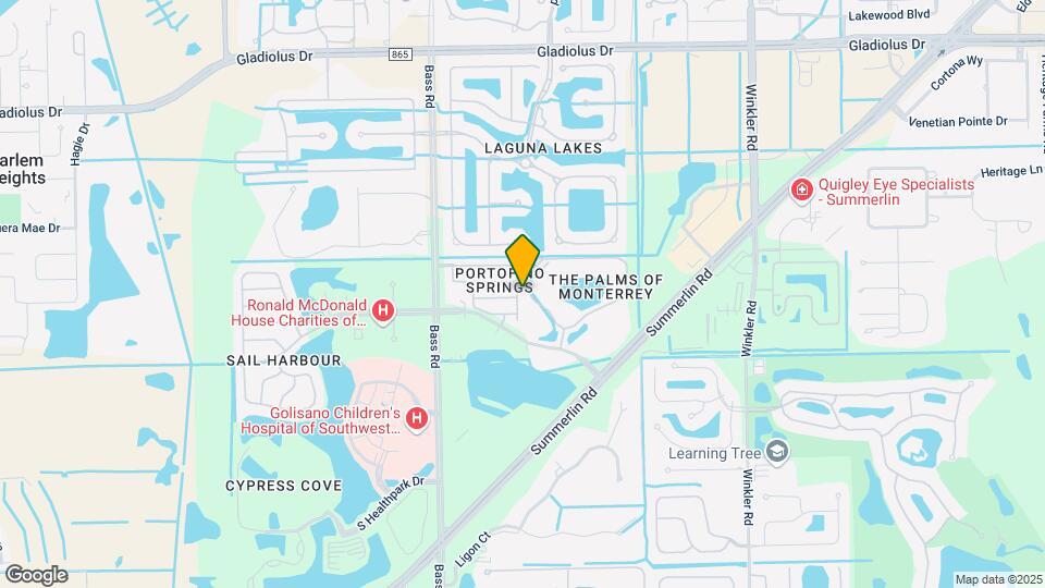 15790 Portofino Springs Blvd Map and Location Details