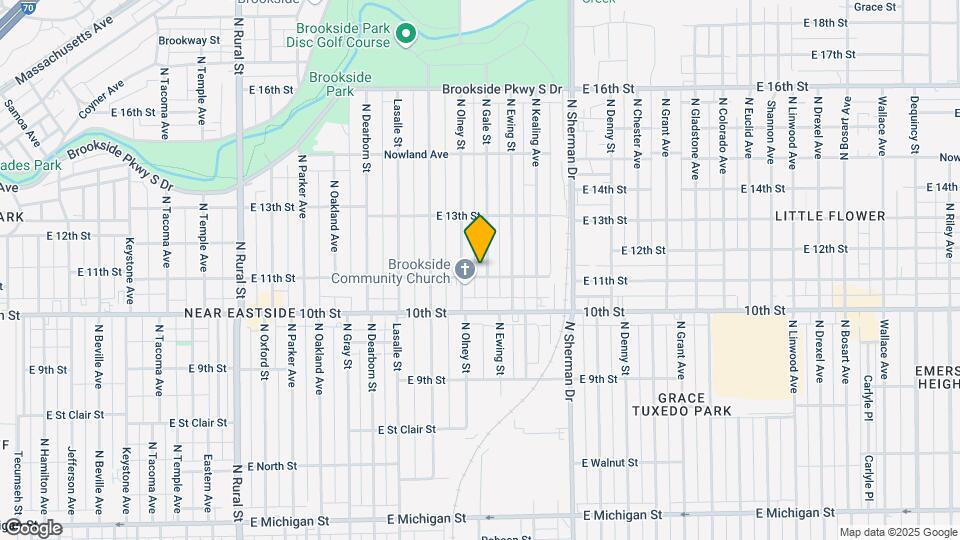 1106 N Gale St Map and Location Details