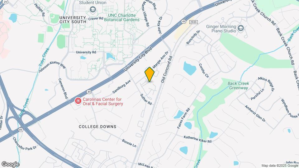 9621 Vinca Cir, Unit F Map and Location Details