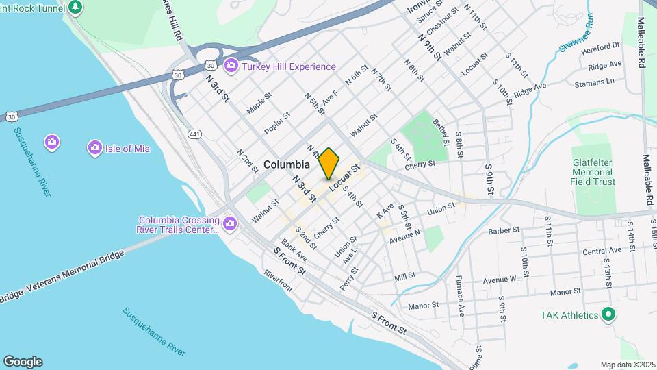 357 Locust St Map and Location Details