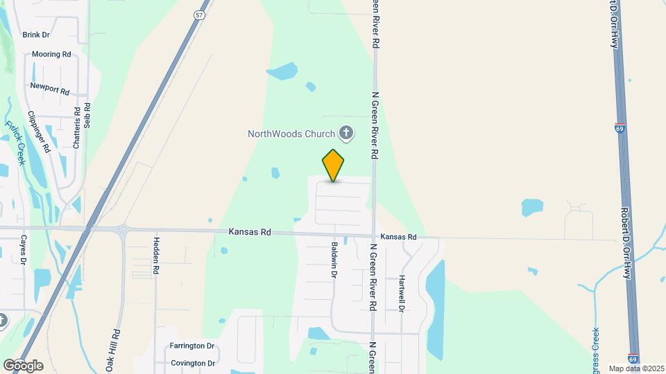 4545 Rathbone Dr Map and Location Details