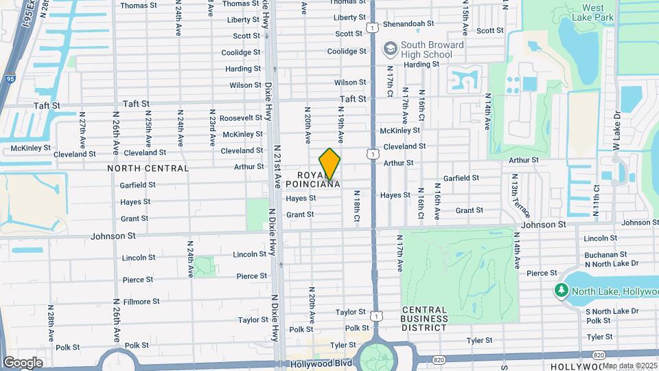 1922 Garfield St, Unit 2 Bed- Private outdoor Mapa y Detalles de la Ubicación