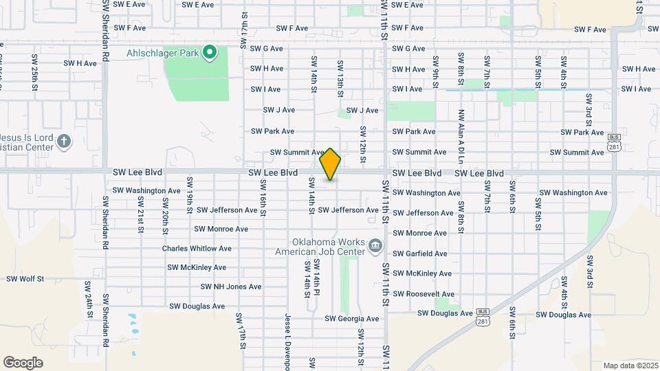 1301 SW Washington Ave Map and Location Details