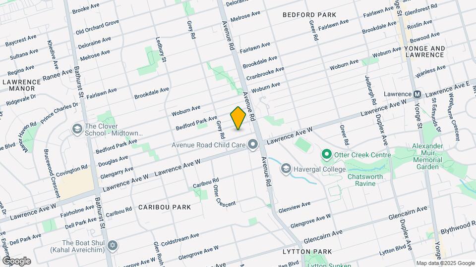 344 Glengarry Ave Map and Location Details