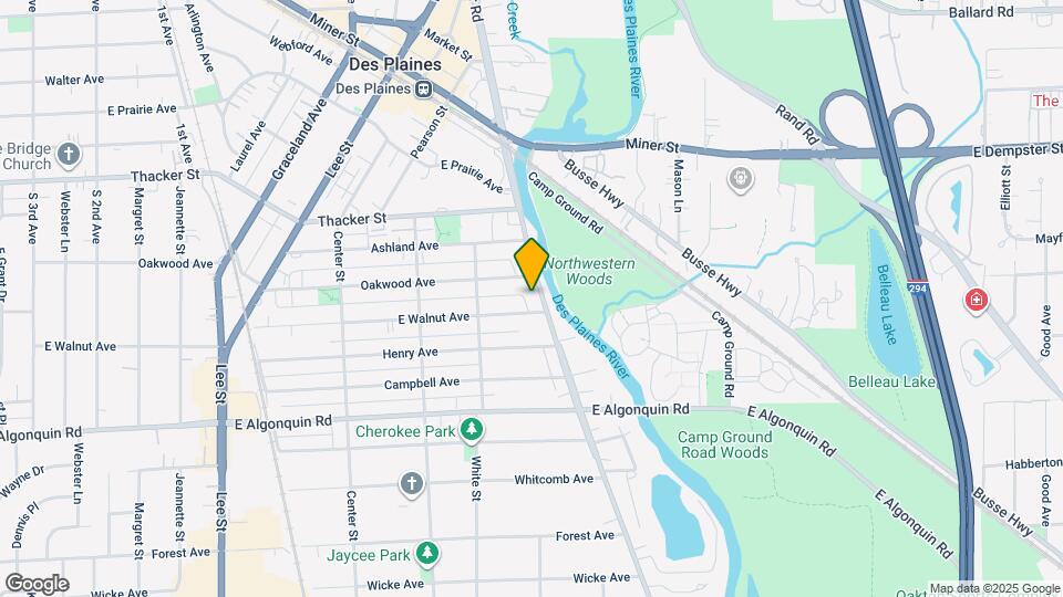 1026 S River Rd Map and Location Details