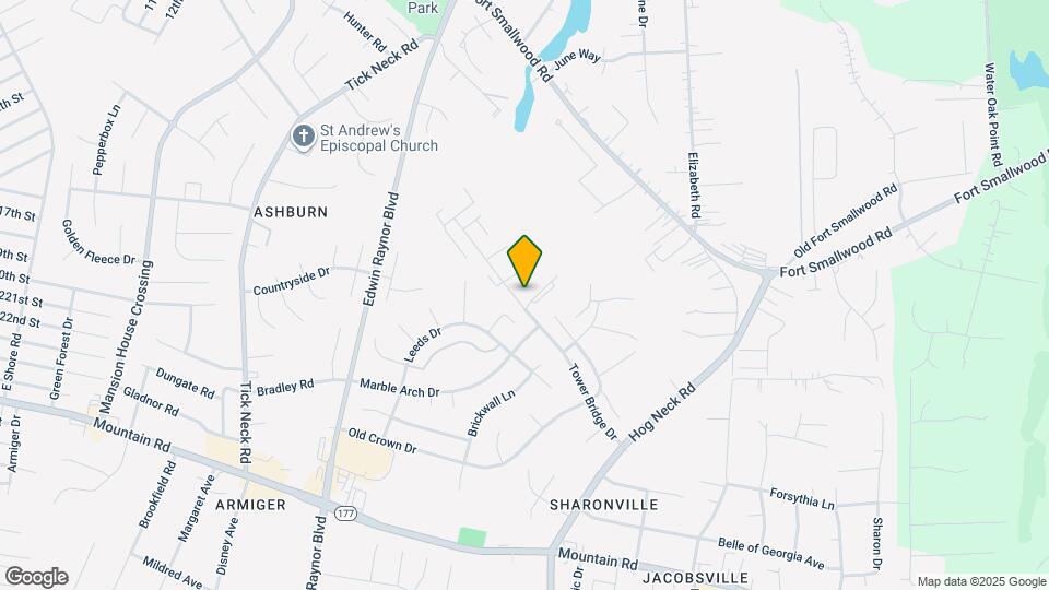 3602 Dorshire Ct Map and Location Details