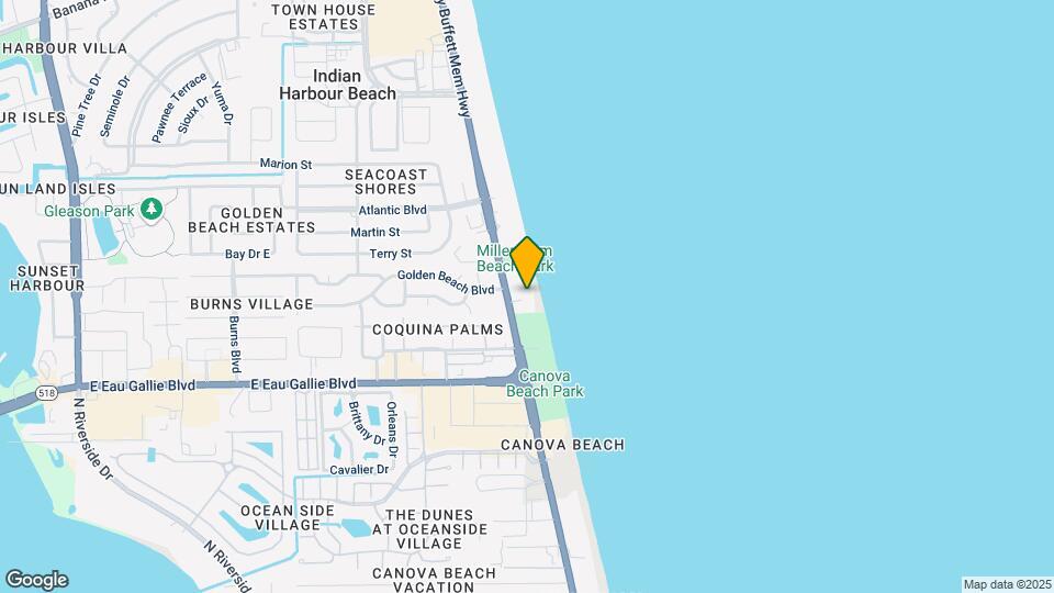 Ocean Walk Condominiums Mapa y Detalles de la Ubicación