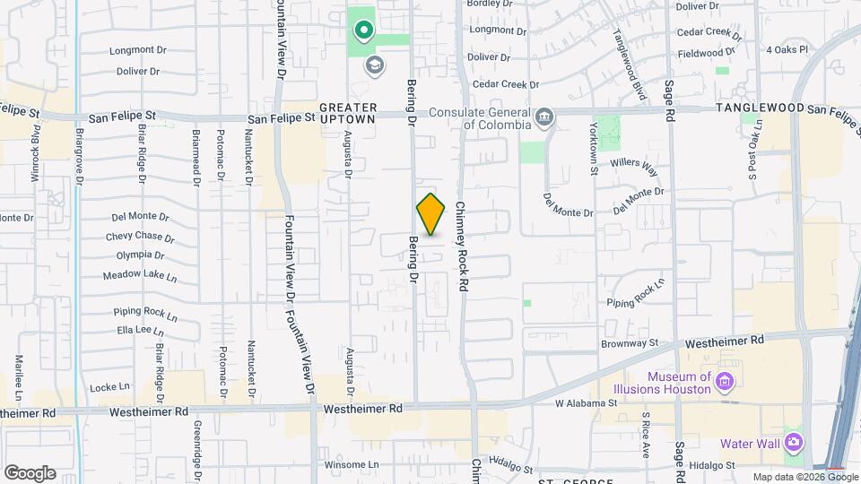 2133 Bering Dr Map and Location Details