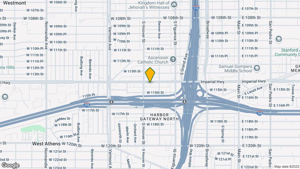 630-632 1/2 W Imperial Hwy Map and Location Details