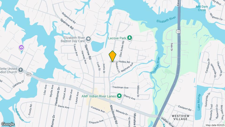 3332 Macdonald Rd Map and Location Details