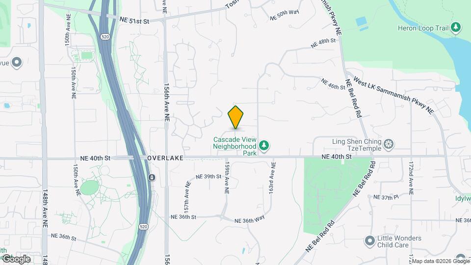 16006 NE 41st Ct Map and Location Details