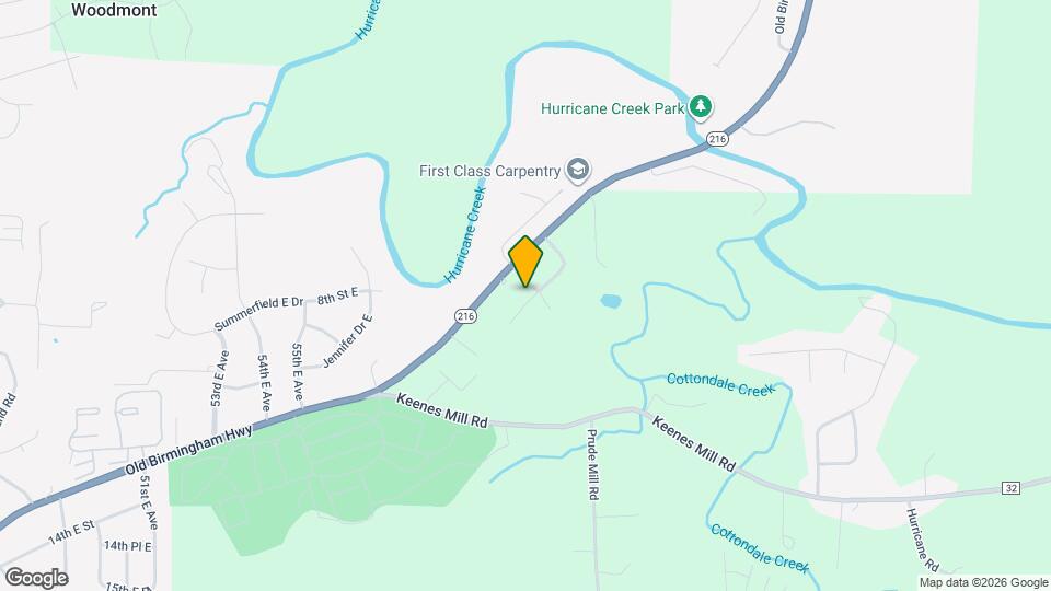 6206 Green Acres Ln Map and Location Details