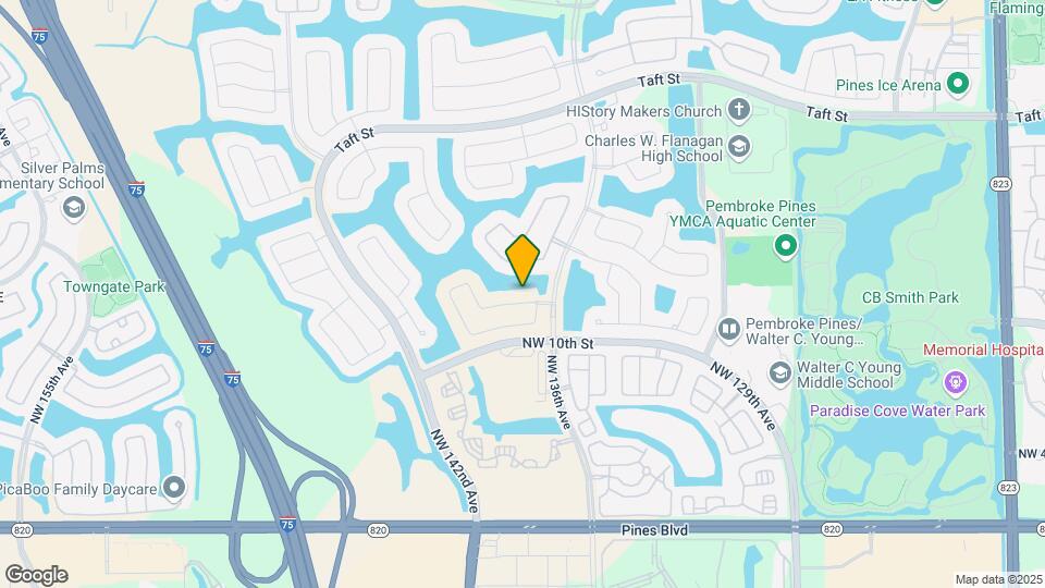 13725 NW 11th St Map and Location Details