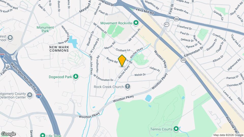 415 Ritchie Pkwy Mapa y Detalles de la Ubicación