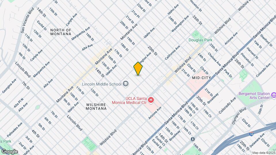 1034 17TH St Map and Location Details