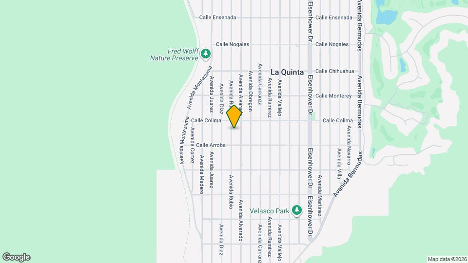 53640 Avenida Rubio Mapa y Detalles de la Ubicación