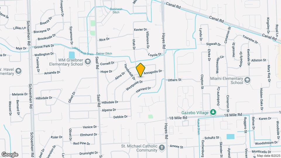 14923 Westpoint Dr Map and Location Details