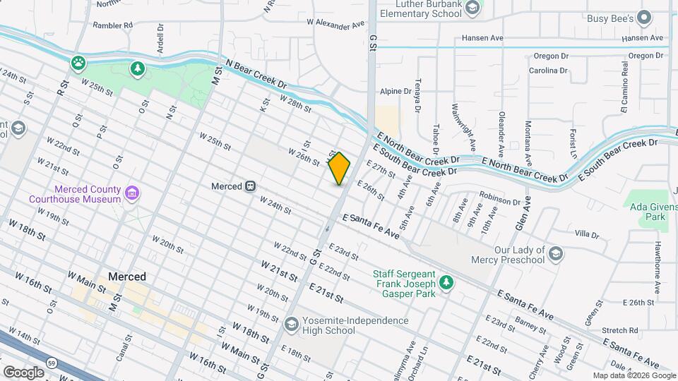 11 W 25th St Map and Location Details