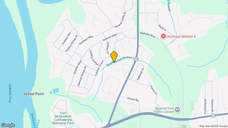 6775 Spaniel Dr Map and Location Details