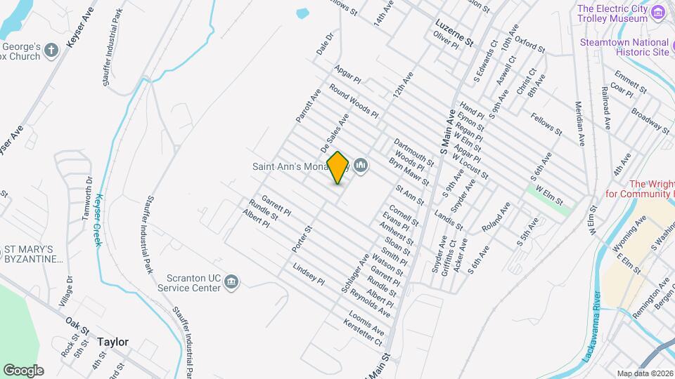 1310 Amherst St Map and Location Details