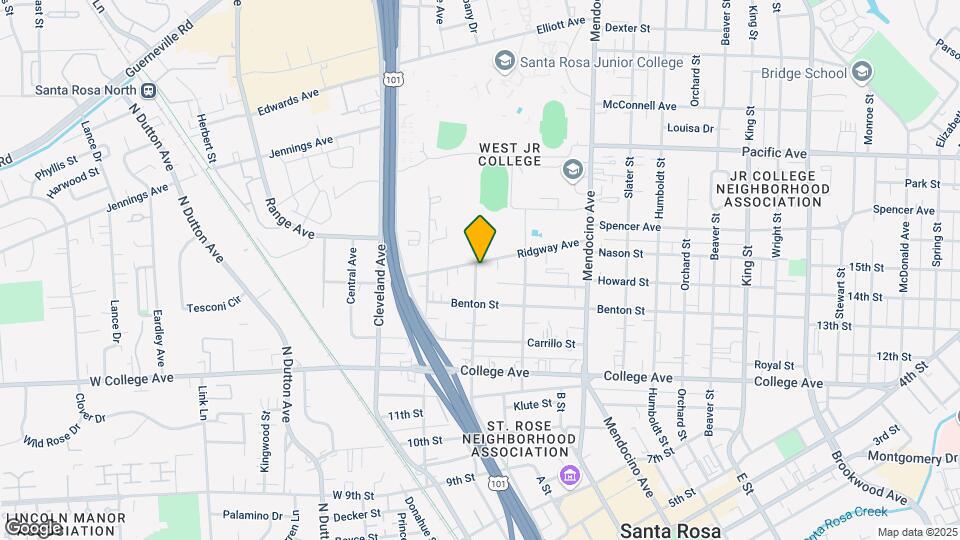 300 Ridgway Ave Map and Location Details