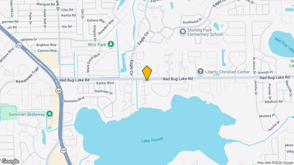 102 Lago Vista Blvd Map and Location Details