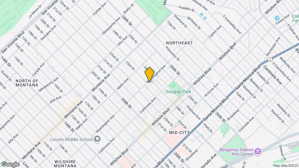 2316 Washington Ave Map and Location Details