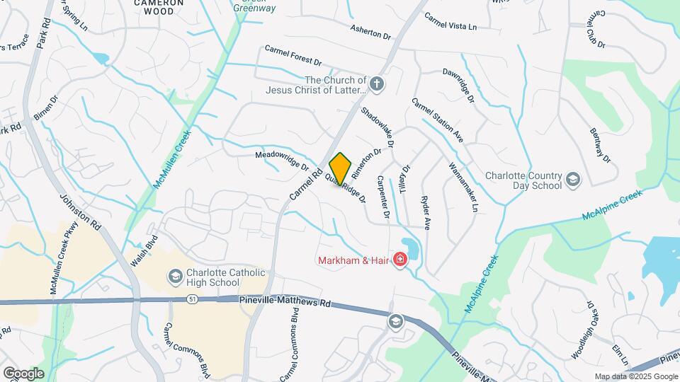 7401 Quail Ridge Dr Map and Location Details